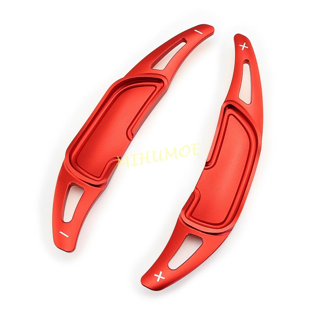 Красный алюминиевый подрулевой рычаг переключения передач для Mercedes AMG GT A35 A45 C43 C63 E53 E63 S63 S65 G63 GLB35 GLC43