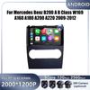 Android Carplay для Mercedes Benz B200 AB Class W169 A160 A180 A200 A220 2009-2012 Автомобильное радио Навигация GPS Мультимедиа Видео
