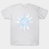 T Shirt Women Winter Weather Snowflake Harajuku Print Kawaii Tshirt Summer Short Sleeve Female T-Shirt Top Tee