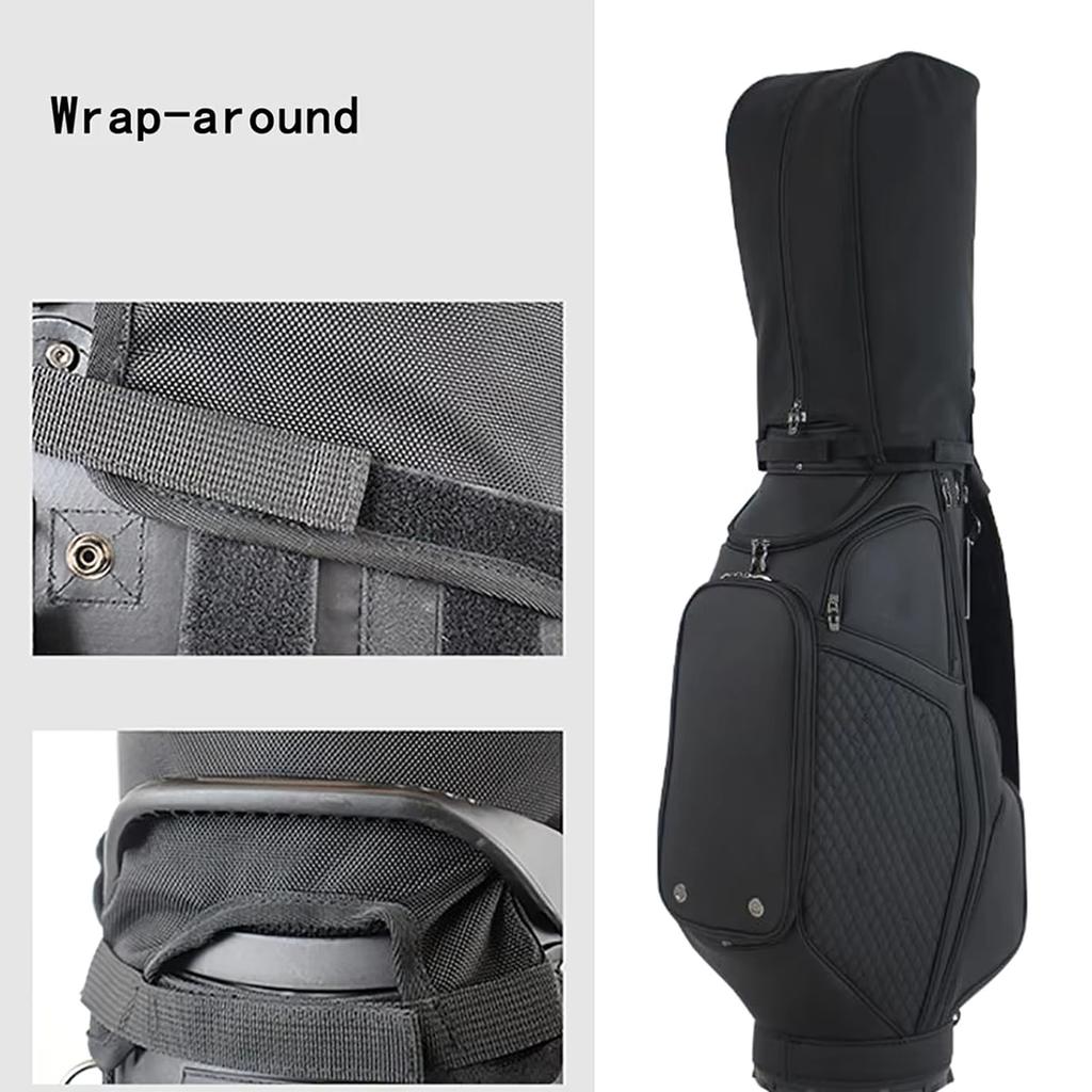 Чехол для сумки для гольфа с дождем и капюшоном, водонепроницаемый чехол для сумки для гольфа, пылезащитный чехол для сумки для гольфа, туристические сумки, тележки для переноски, сумки-стойки
