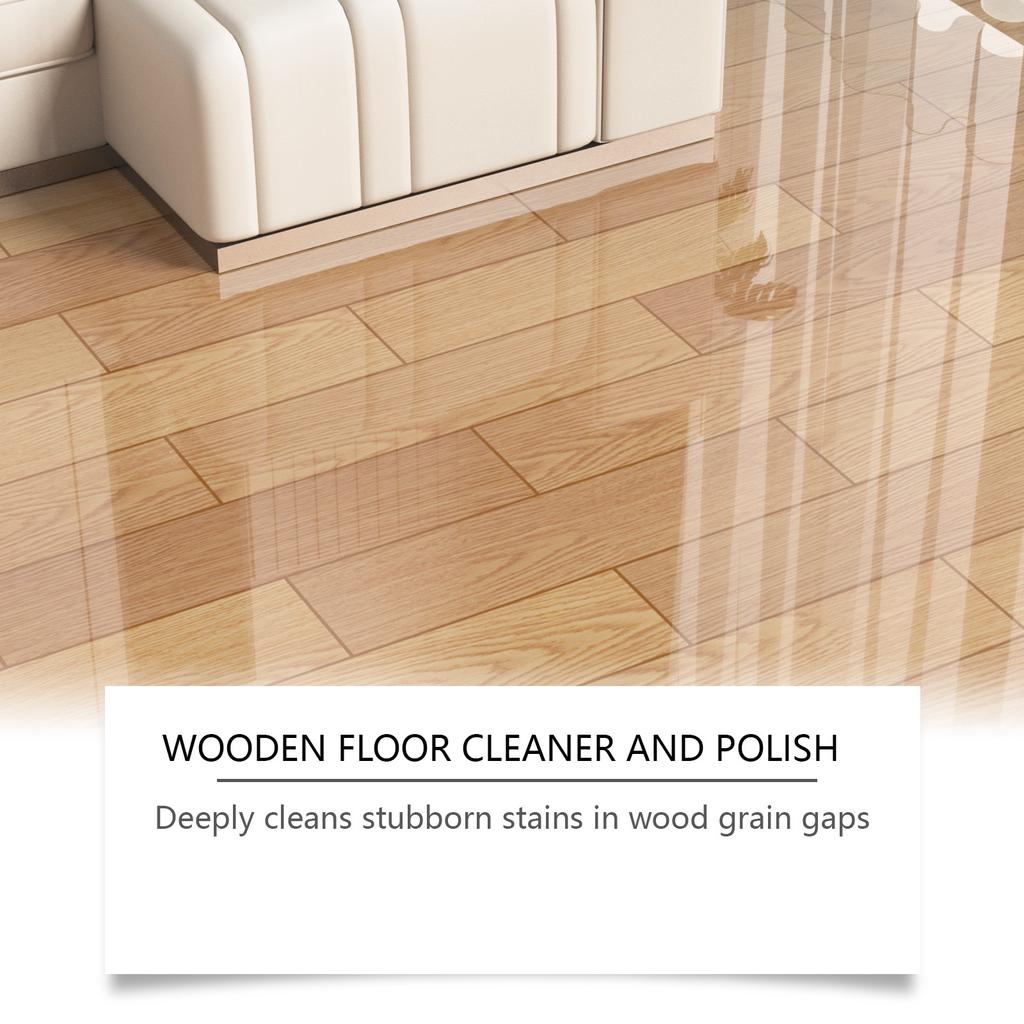 Масло для ухода за деревянным полом, очиститель и полировщик «два в одном», пчелиный воск заполняет микропористую структуру древесины, универсальное для дома и коммерческих помещений(150мл)