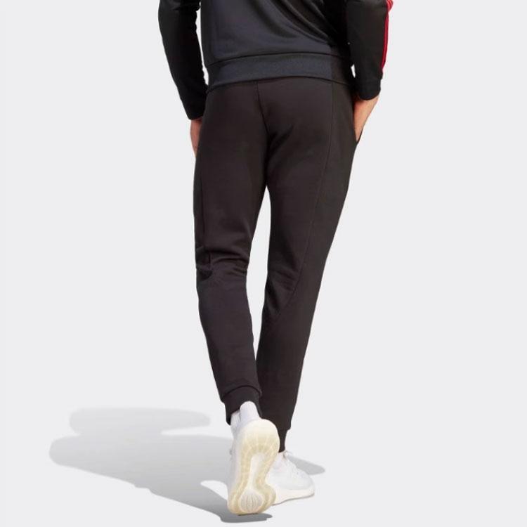 Adidas Manchester United Knitted Sweatpants Men's Black IA8536