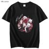 Helltaker Manga Anime T-shirt Casual Soft Short Sleeve Tshirt 100% Cotton Tee-shirt Fashion Pouplar Cute Comic Men/women Tshirts