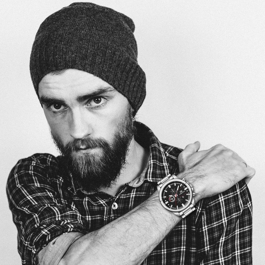 IIK Новые мужские часы, крутые часы с циферблатом для спортивных автомобилей