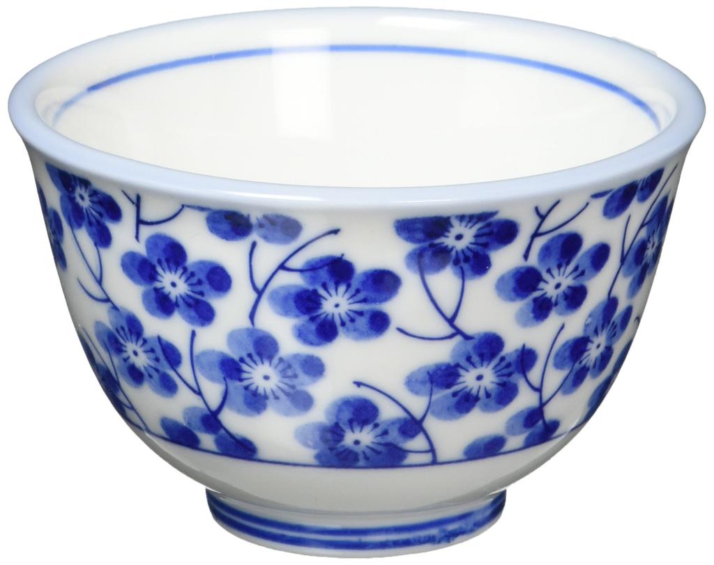 Yamashita Craft Plum Blossom Thick Sencha 9 x 9 x Teacup, 5.8 cm, 35916-128