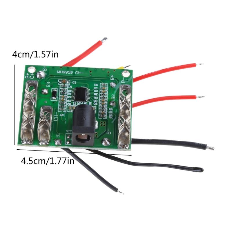 Компактная зарядка аккумулятора для платы защиты 5S 18/21В 20А Литий-ионный литиевый аккумулятор для платы защиты BMS