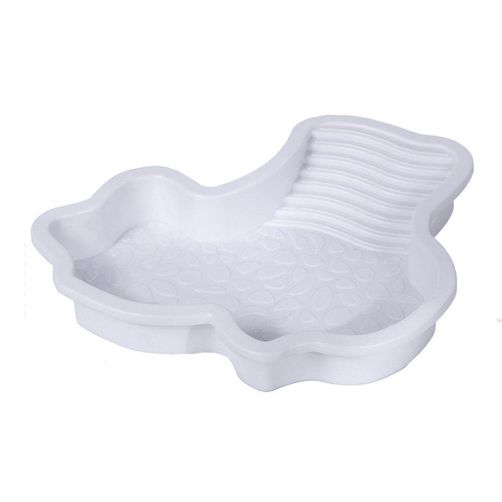 Plastic Turtle Soaking Tub with Ramp Reptiles Water Dish Turtle Water Pool  All Seasons
