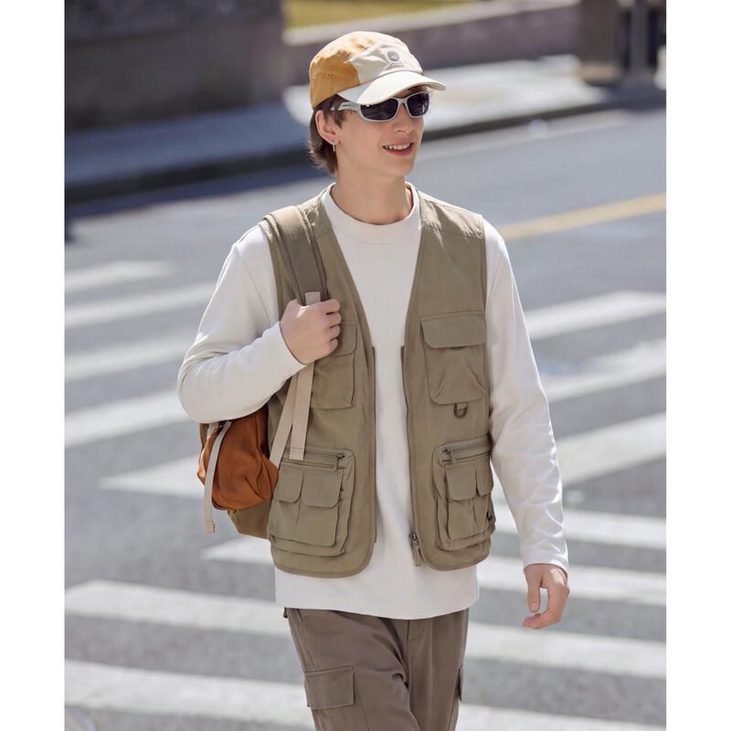 TonLion Men's Minimalist Stand-Collar Long Sleeve T-Shirt