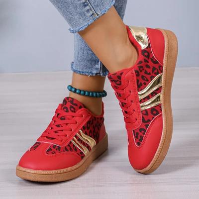 Дизайнерские сексуальные леопардовые принты на платформе из кожи женские мягкие туфли на платформе модные женские Zapatillas De Deporte