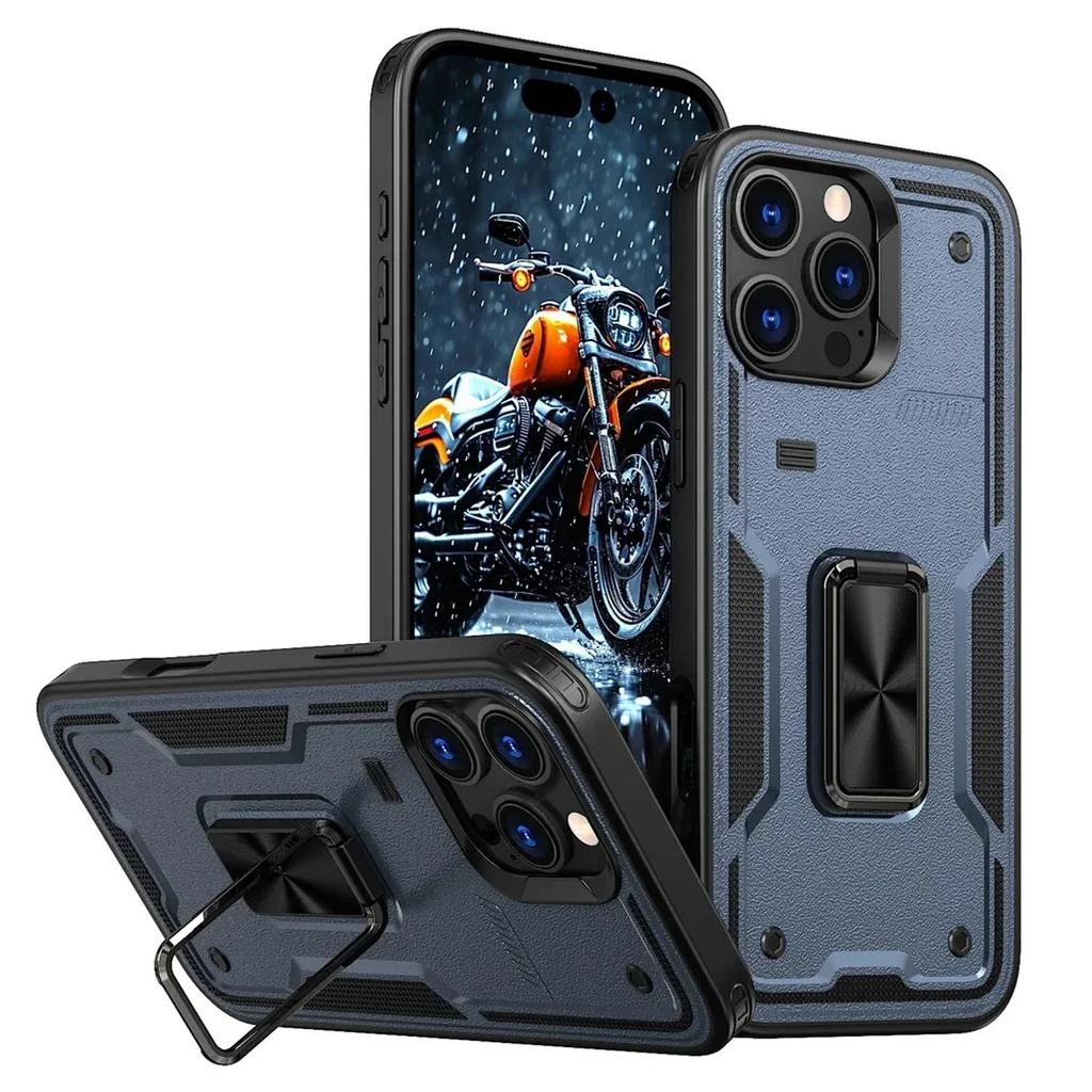 Magnetic Holder Stand Cover For Redmi Note 14 13 12 14C 13C 12C 13R Xiaomi 14T POCO M6 X6 Pro 4G 5G Shockproof Armor Phone Case
