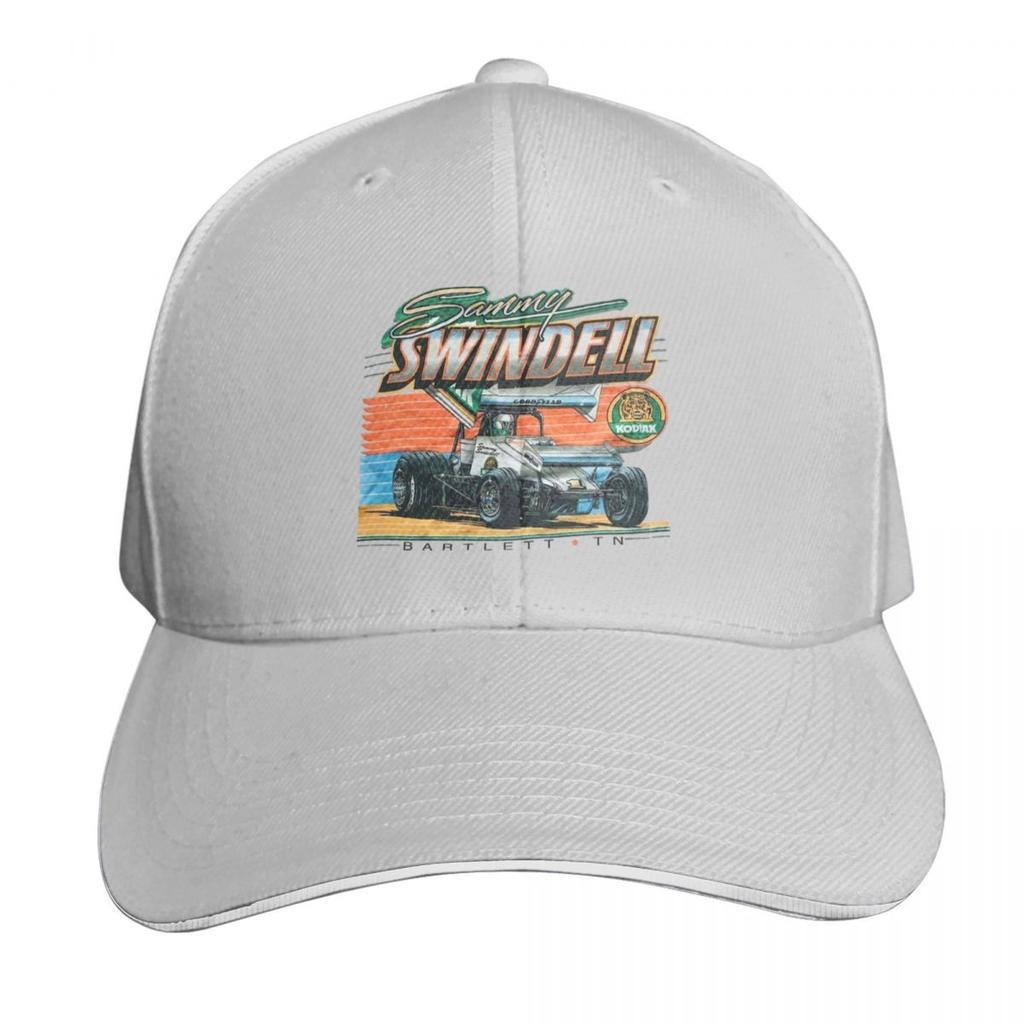 Винтажная бейсболка Sammy Swindell Kodiak Sprint Car, унисекс, женская, повседневная, летняя, спортивная, от солнца