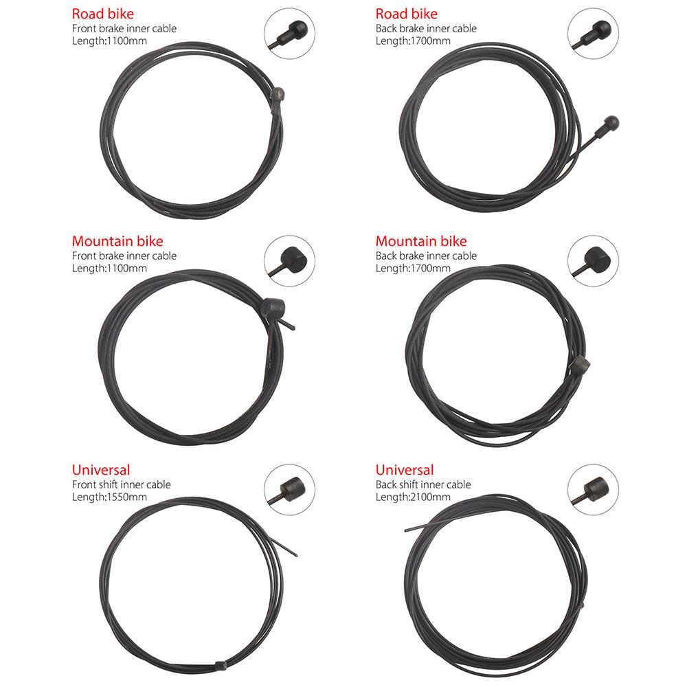 Передние Задние Детали Велосипеда Покрытый Тормоз Внутренний Провод Переключатель Скорости Линия Трос Сердечник