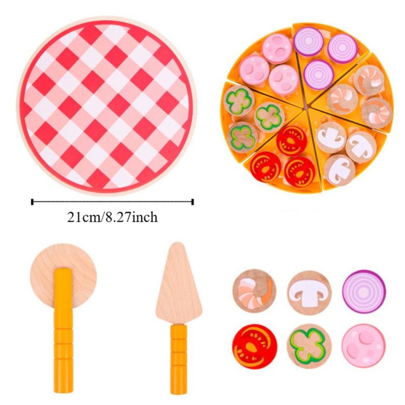 Simulation Dramatic Food Pizza Toys Interactive Cookie Play Food Set  Play Food Set