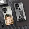 Чехол для телефона певицы Арианы Гранде для Samsung A25 A13 A33 5G A54 A36 A35 A56 A52 A14 Ударопрочный стеклянный чехол