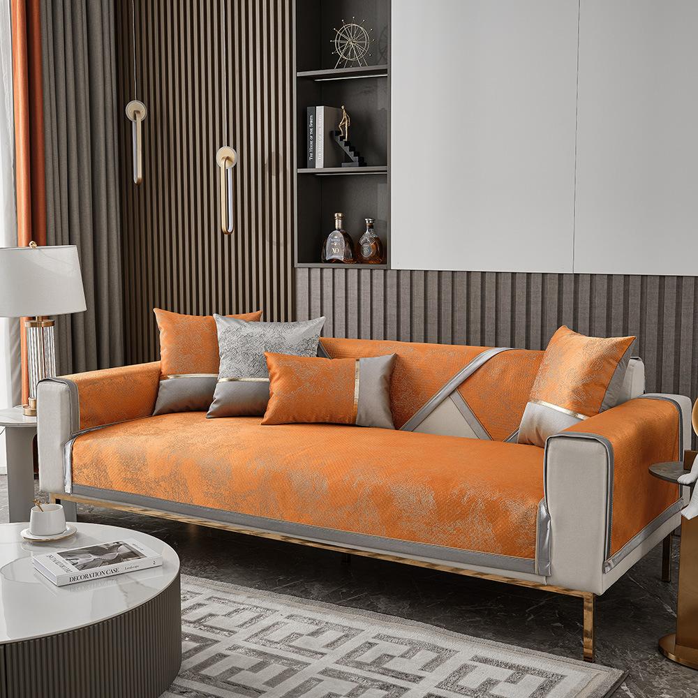 Подушка для дивана, легкая, роскошная, современная, высокая точность, четырехсезонная спинка, чехол для полотенец, тканевая подушка, чехол для дивана, подушка