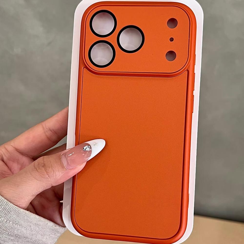 Роскошный Матовый Жесткий ПК Матовый Тонкий Чехол для iPhone 17 Air 16 15 14 13 12 11 Pro Max 17pro Покрытие Пленка для Камеры Защита Матовое Покрытие