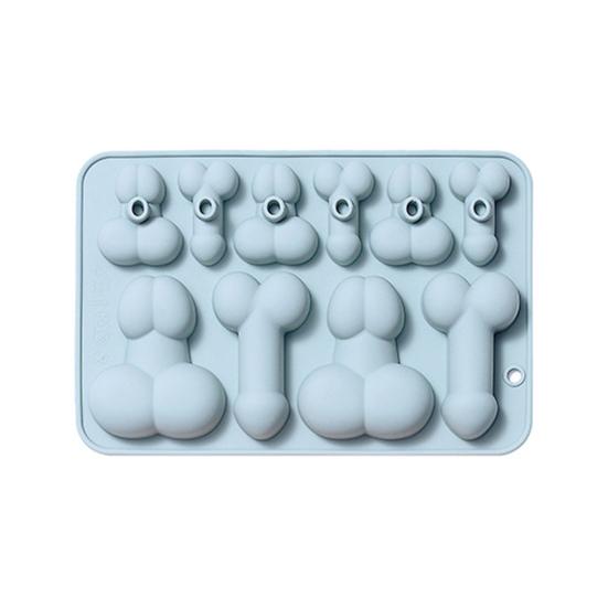 1 шт./2 шт. лоток для кубиков льда, сделай сам, форма для шоколада, 10 полостей, силиконовая форма в форме кости, форма для выпечки торта, конфет, форма для желе, печенья, товары для вечеринок