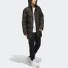 Adidas Neo Winter Down Parka Спортивная куртка средней длины с капюшоном Мужская верхняя одежда Земляно-коричневый GJ8779