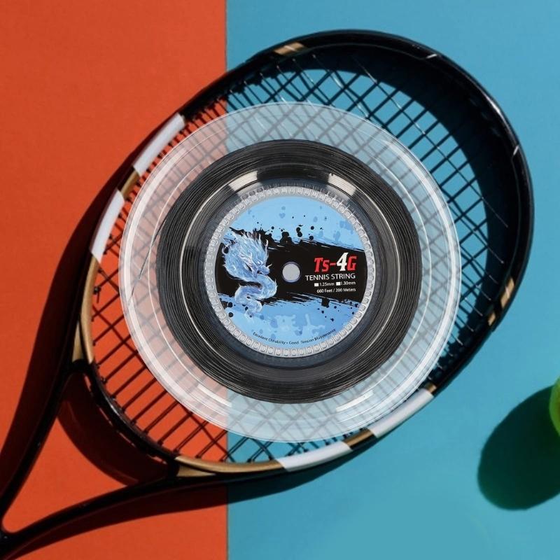 Большая струна для настольного тенниса 1,25/1,3 мм Полиэстер Струна для бадминтона и тенниса Ракетка для настольного тенниса Струна для тренировок Основная жесткая струна