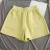 Women Home Solid Color Girl Women's Breeches High Waist Shorts Sports Shorts Boxer Panties