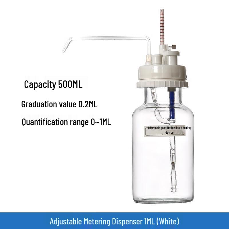 Adjustable Glass Laboratory Liquid Dispenser