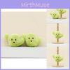 Charming Cactus Stuffed Toy Keychain For Children Plush Doll Accessory Gift