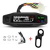 Car Accessories - Newest Motorcycle Speedometer Oil Gauge Tachometer Universal Digital Meters Instrument Cluster Turn Signal Light Indicator