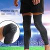 1Pc Knee Pad Super Soft Sweat Absorption Anti-Slip Long Leg Sleeve Bandage Compression Knee Brace Sports Supplies