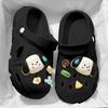 New Hole Shoes Female Couple Non-slip Outer Wear Outdoor Stepping On Shit Bag Head Beach Sandals Slippers Platform Men's Shoes