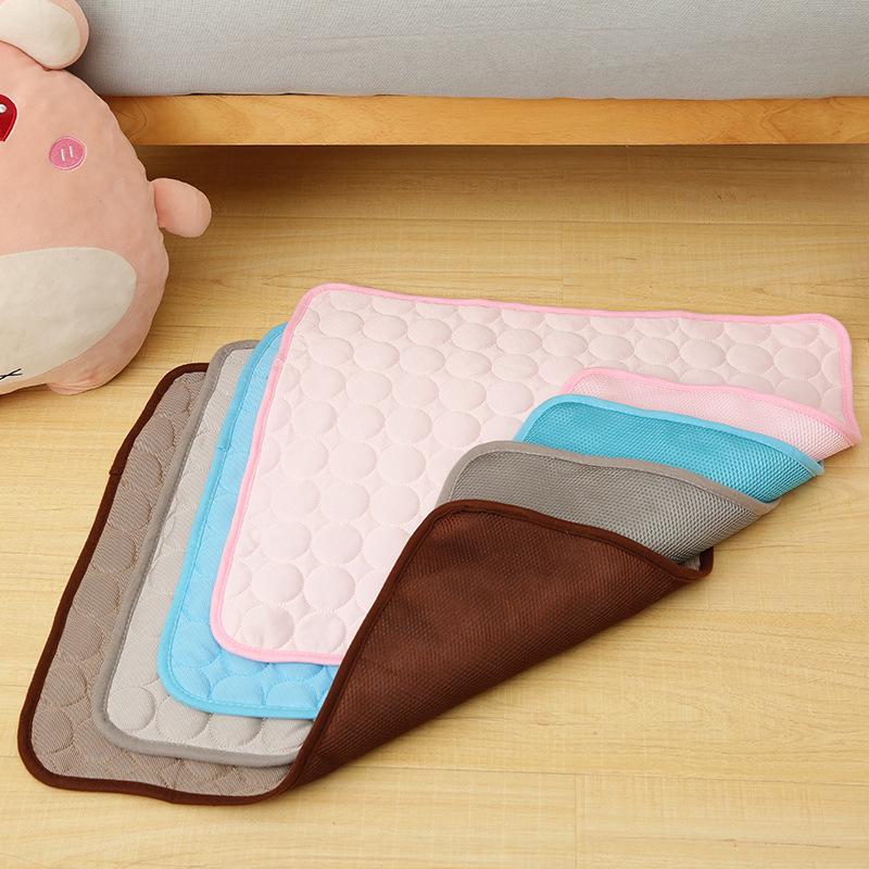 Коврик для домашних животных Ice Mat Summer Dog Mat Ice Silk Mat Dog Nest Cat Nest Cooling Mat Pet Supplies