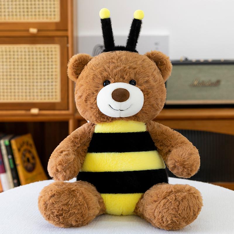 Плюшевая игрушка Медведь-пчела Мягкая игрушка Подарок для детей и коллекционеров
