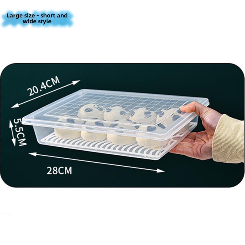 Японский пищевой контейнер для хранения в холодильнике: Предотвращающий запахи, охлаждение и заморозка, кухонный контейнер для сбора овощей