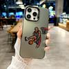 Цветной чехол для телефона для iPhone 17 16E 16 11 15 14 Pro MAX 12 13 MINI 7 8 Plus XR SE Посеребренный IMD чехол Баскетбольный лэй-ап