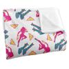 Wonder Woman Silky Patterned Supersoft Blanket