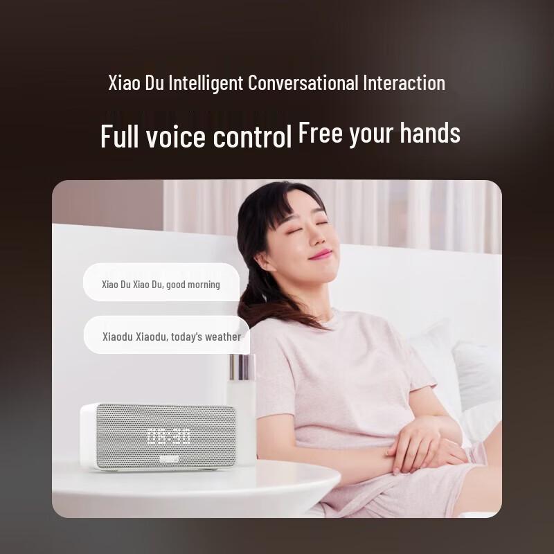 Умная AI Bluetooth-колонка XiaoDu, китайская вилка (адаптер в комплекте) (Китайская версия)