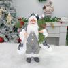 Creative Santa Claus Lovely Christmas Shape Doll Decor Style Fabric Doll Model for Party