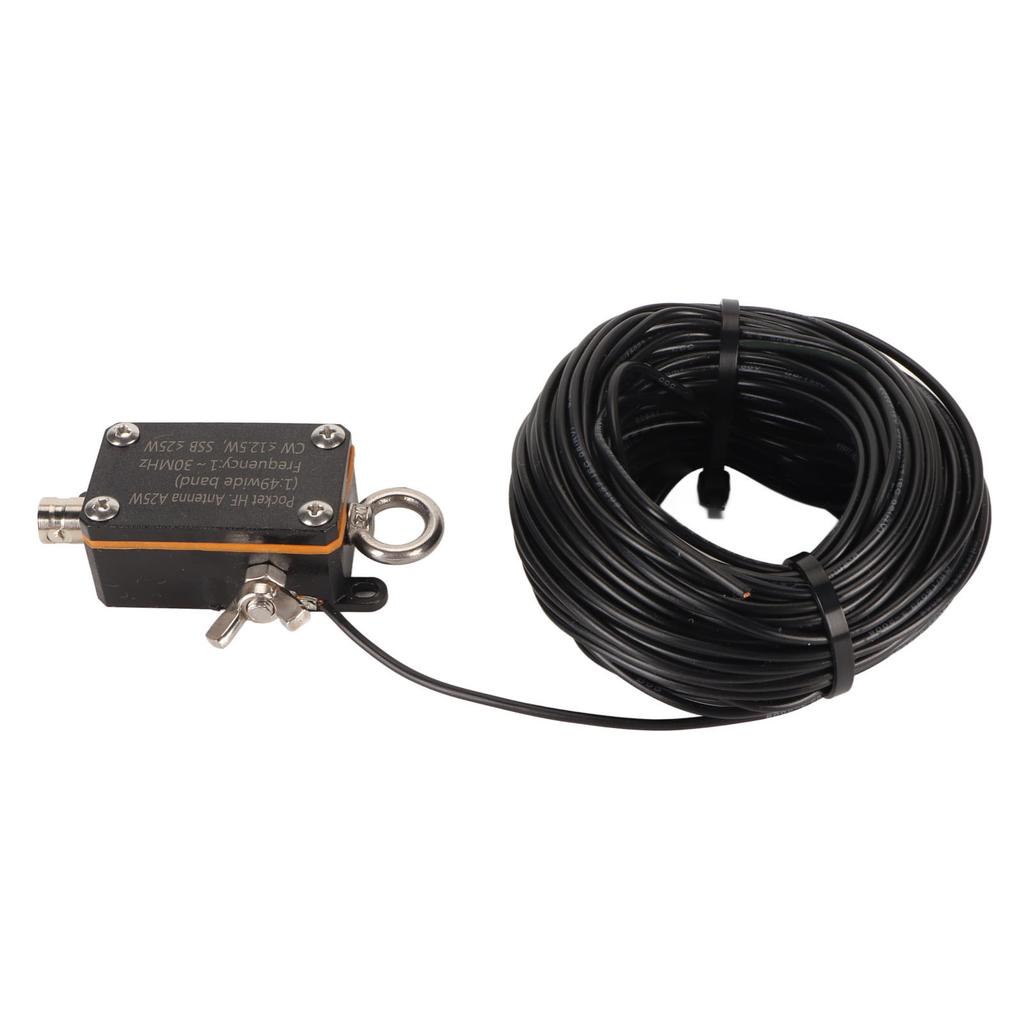 Portable HF End Fed Antenna 1‑30MHZ FE8 CW SSB 1:49 Balun Short Wave Pocket End Fed Radio Antenna Or Outdoor