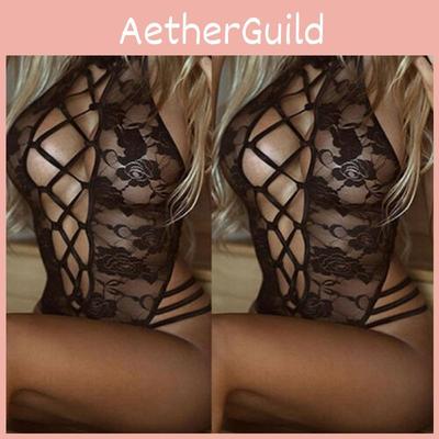 Элегантное женское мягкое кружевное боди-стринги, беби-долл для всех случаев