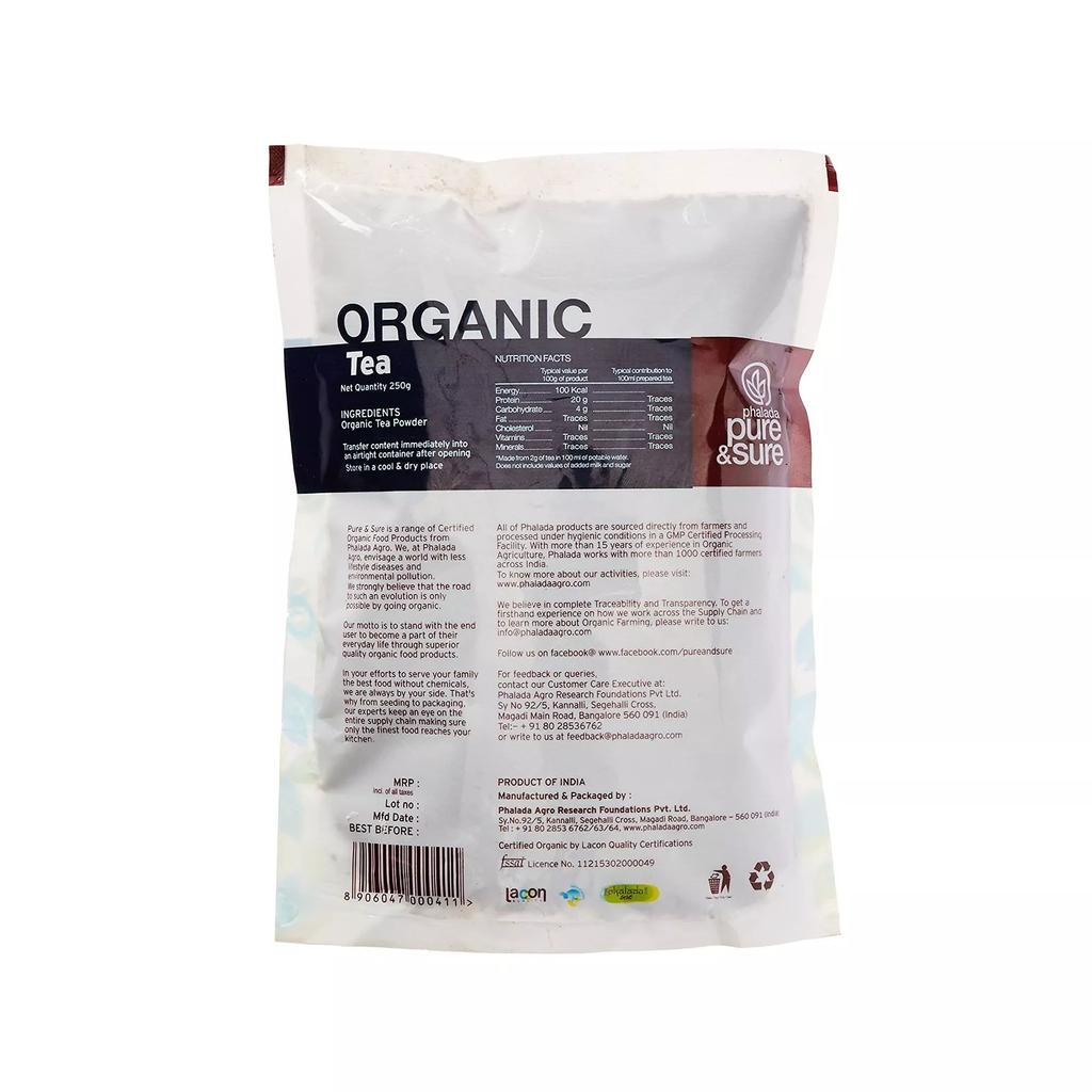 Black Tea (250 G), Organic Tea Powder Phalada Pure & Sure