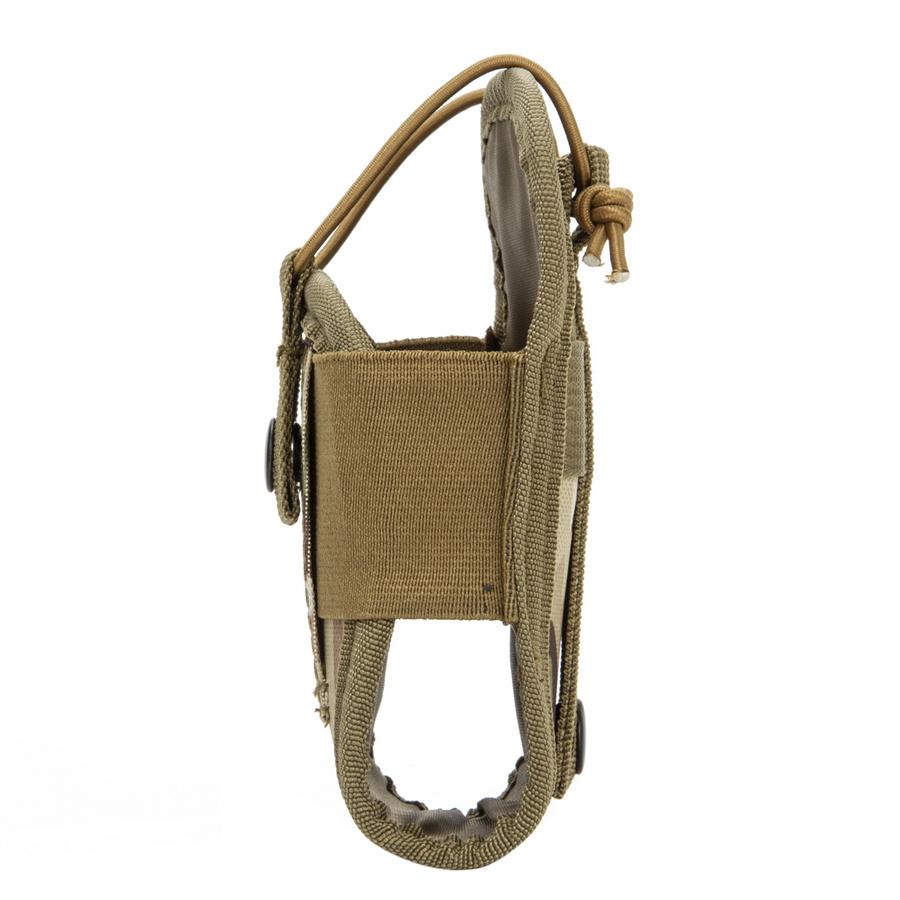 Outdoor Tactical Radio Walkie Talkie Bag Portable Interphone Pocket Camo Nylon