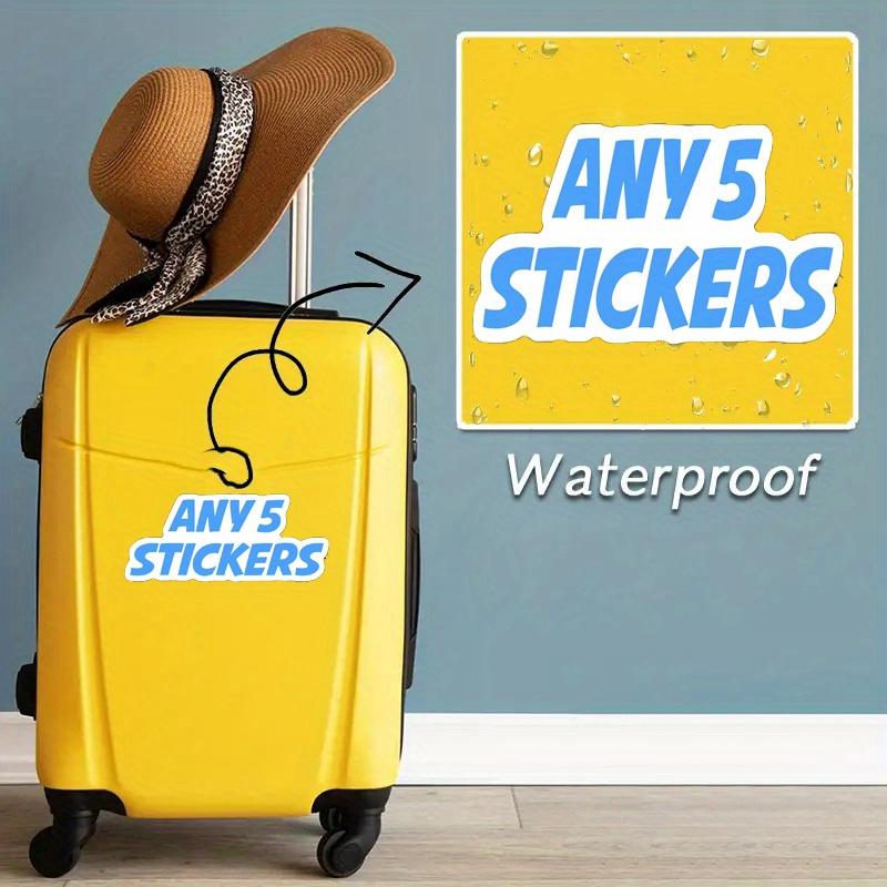 Choose Any 5 Stickers | Custom Sticker Pack | Vinyl Stickers for Laptops, Water Bottles and Tumblers | Choose Your Stickers Bundle
