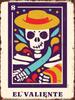 Retro Mexican Loteria Bingo Game Printed Metal Sign La Sirena Mermaid Collage Wall Plate Latin Style Cafe Bedroom Wall Decoratio