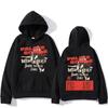 Худи Palaye Royale Death or Glory World Tour Винтажный узор Буквенный свитшот Классический креативный пуловер Унисекс Y2K Уличная одежда