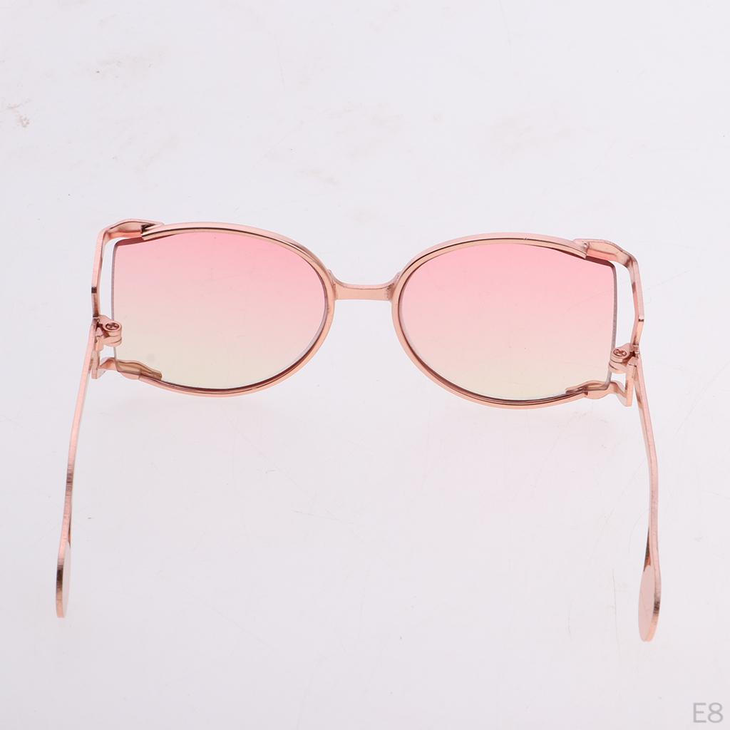 Крутые очки в овальной оправе с цветными линзами для кукол или 15-20 см для самостоятельного изготовления аксессуаров