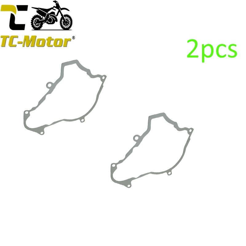 TC-Motor E-Start Engine Stator Cover Gasket For 50 70 90 110cc Electric Start With The Downside Starter Motor Pit Dirt Bike