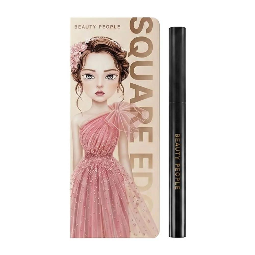 BEAUTY PEOPLE Iron Wall Girl Square Edge Eyeliner Square Black