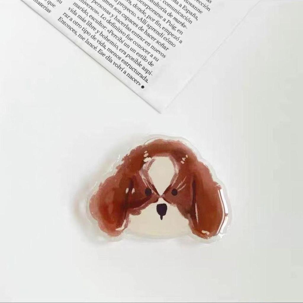 Телескопический держатель для телефона с изображением собаки из корейского мультфильма