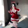 Платье с пышной юбкой Санта-Клауса для рождественских и хэллоуинских мероприятий