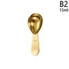 Stainless Steel Coffee Spoon And Measuring Spoon Coffee Utensil With Graduated Measuring Spoon Precise Ergonomic Spoon