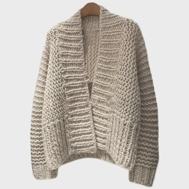Женский свободный вязаный кардиган-свитер Dongdaemun осень/зима 2023 года